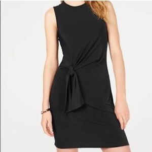 Michael Kors Black Sleeveless Sheath Dress